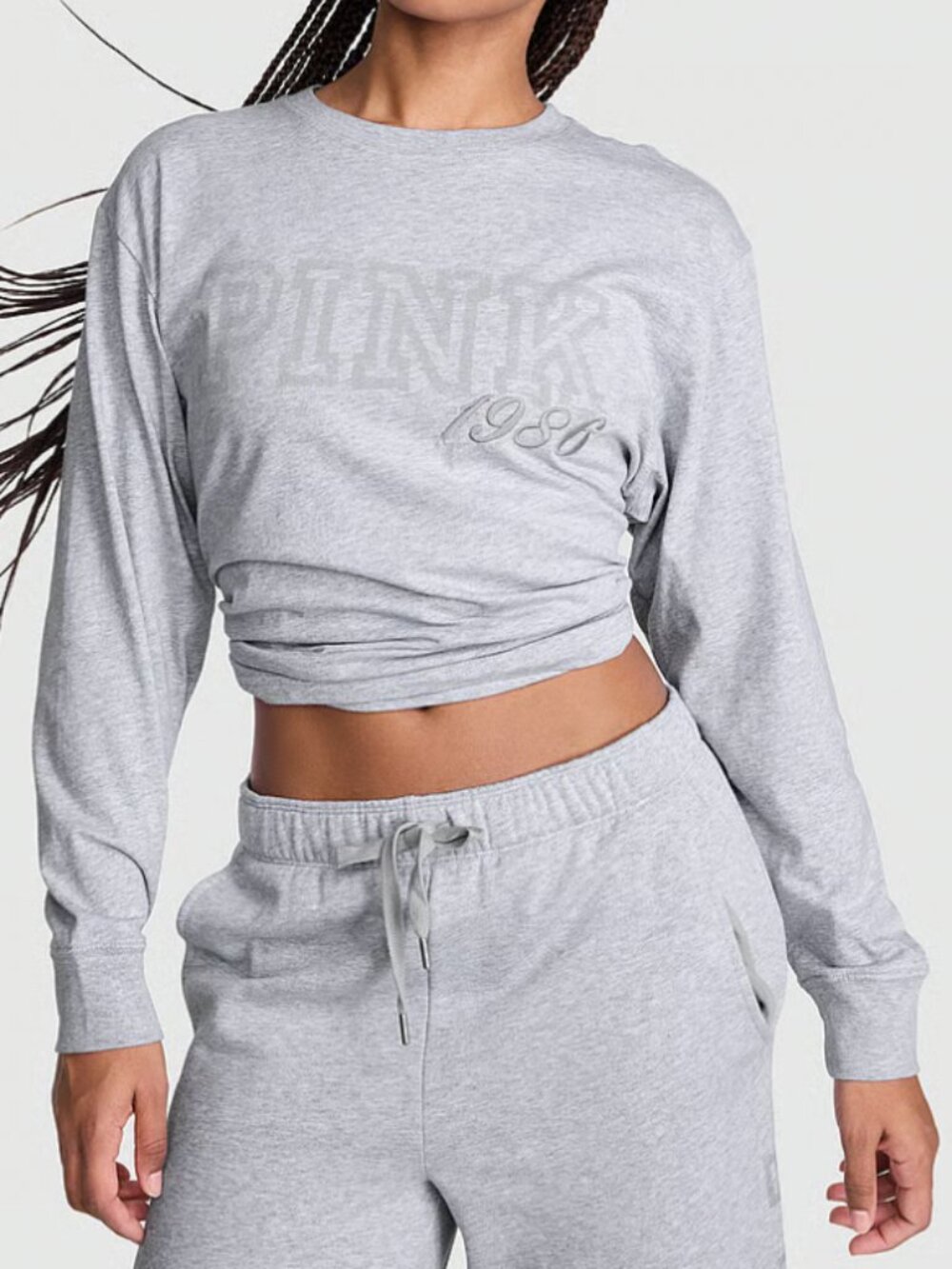 PINK Victoria's Secret Cotton Campus Long-Sleeve - XLarge - NWT